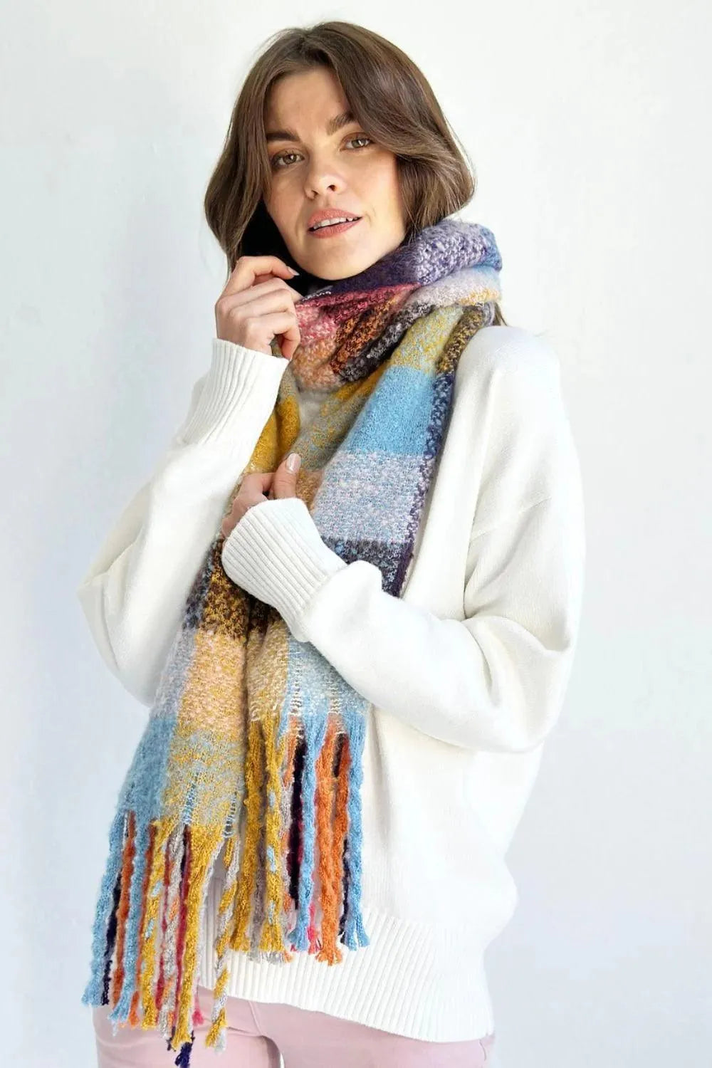 Mosk Luna Scarf - the tartan fox