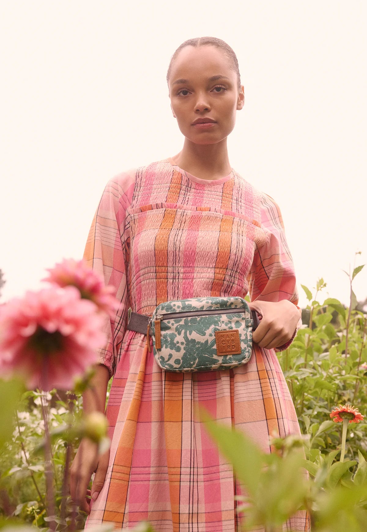Nancybird Belt Bag in Parsley - the tartan fox