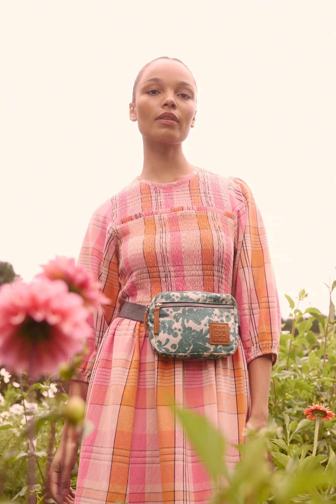 Nancybird Belt Bag in Parsley - the tartan fox