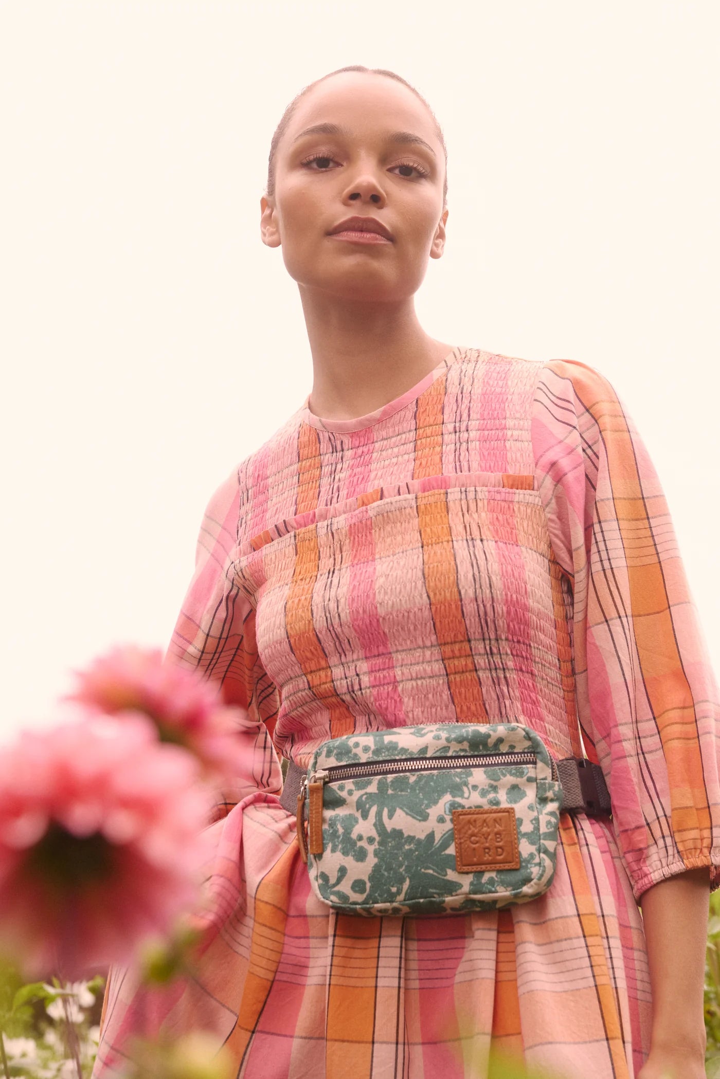 Nancybird Belt Bag in Parsley - the tartan fox