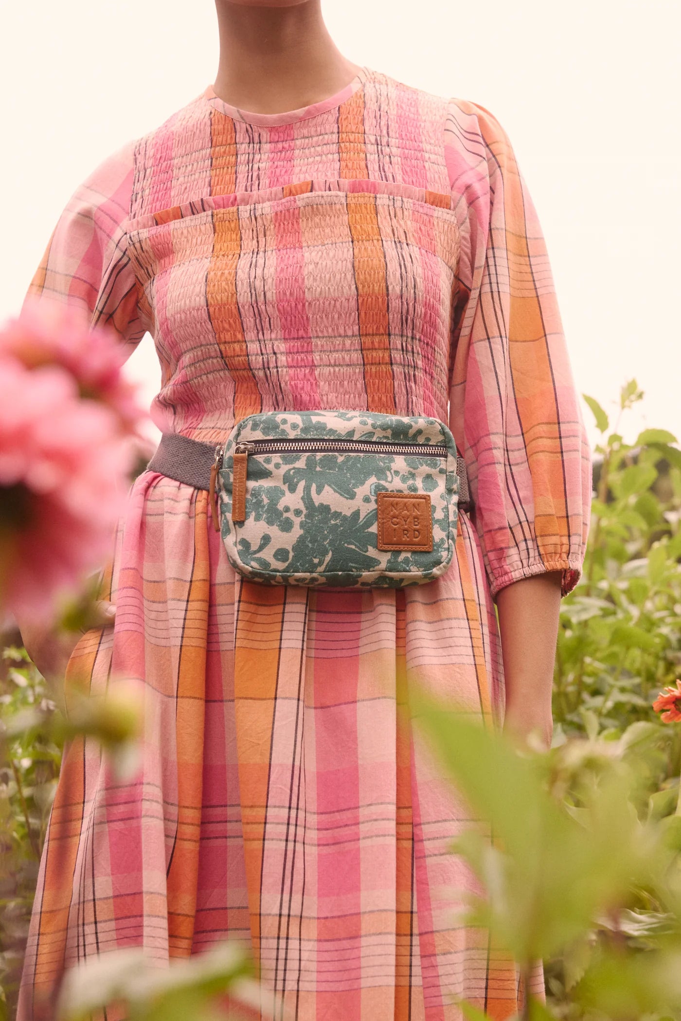 Nancybird Belt Bag in Parsley - the tartan fox