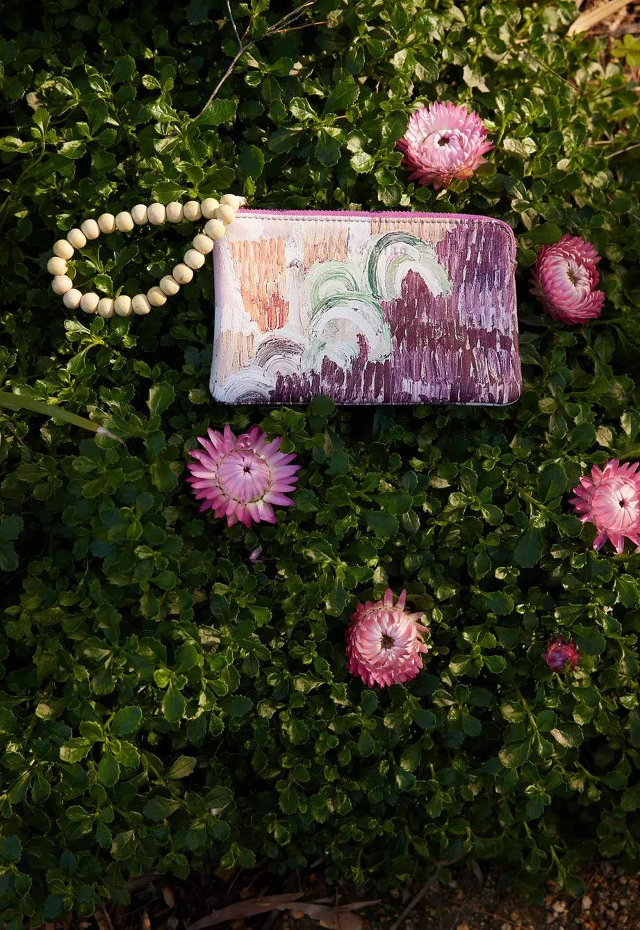 Nancybird Card Purse Illa Langi Track - the tartan fox
