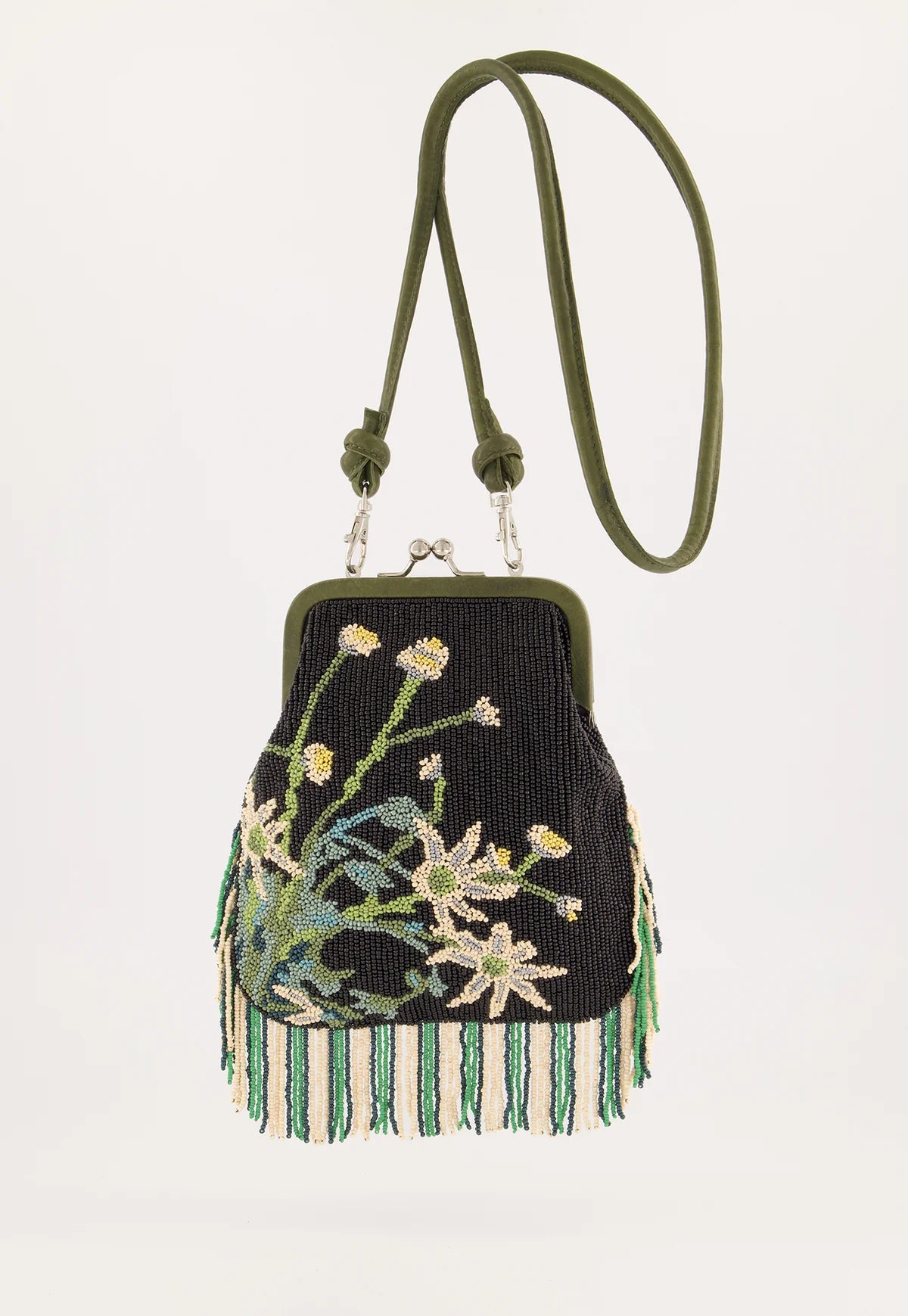 Nancybird Clasp Bag in Still Life - the tartan fox