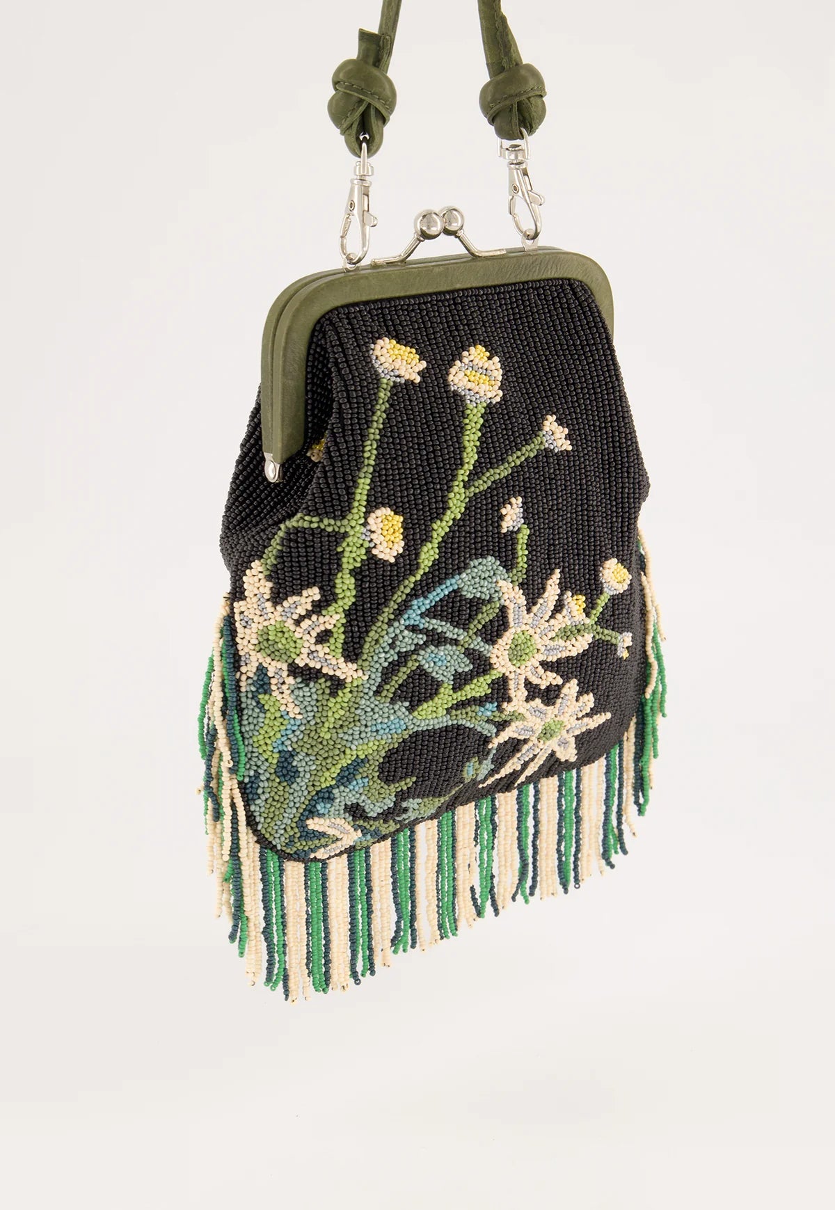 Nancybird Clasp Bag in Still Life - the tartan fox