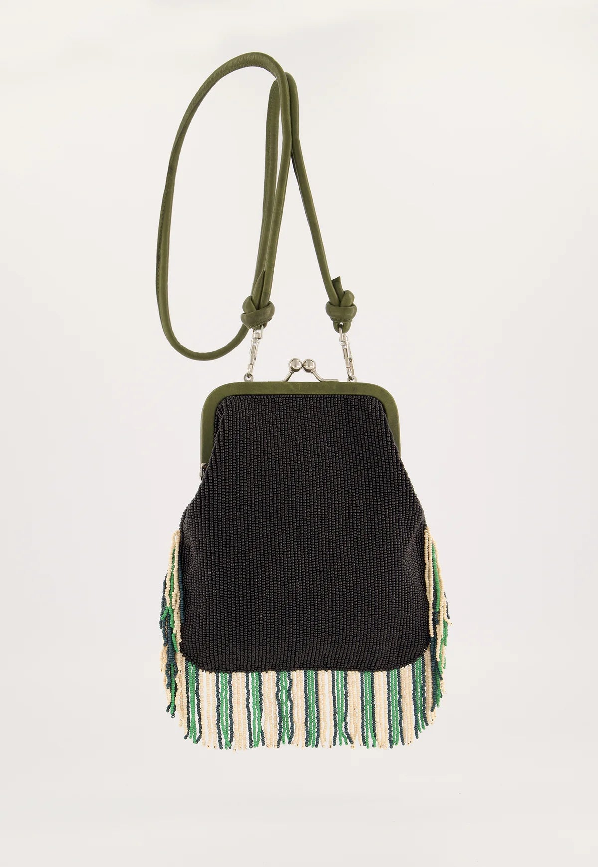 Nancybird Clasp Bag in Still Life - the tartan fox