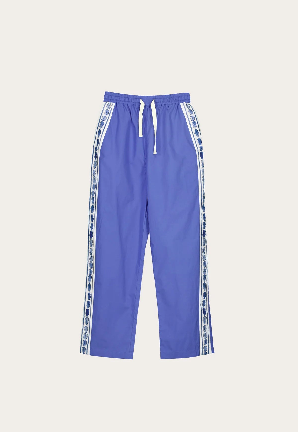 Nancybird Isla Pant in Blue Border - the tartan fox