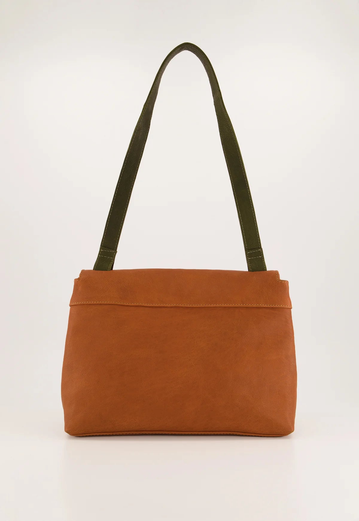 Nancybird Line Shoulder Bag in Terracotta - the tartan fox