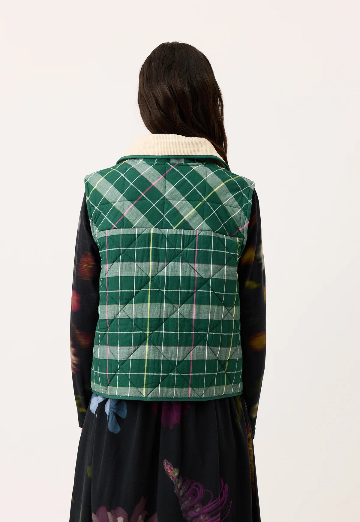 Nancybird Mulla Vest - the tartan fox