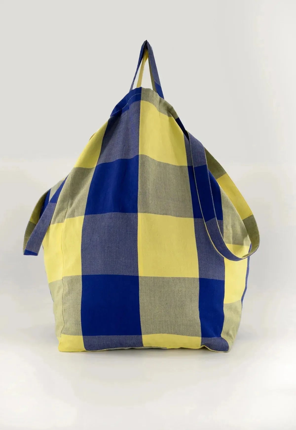 Nancybird Remnant Woven Tote - the tartan fox