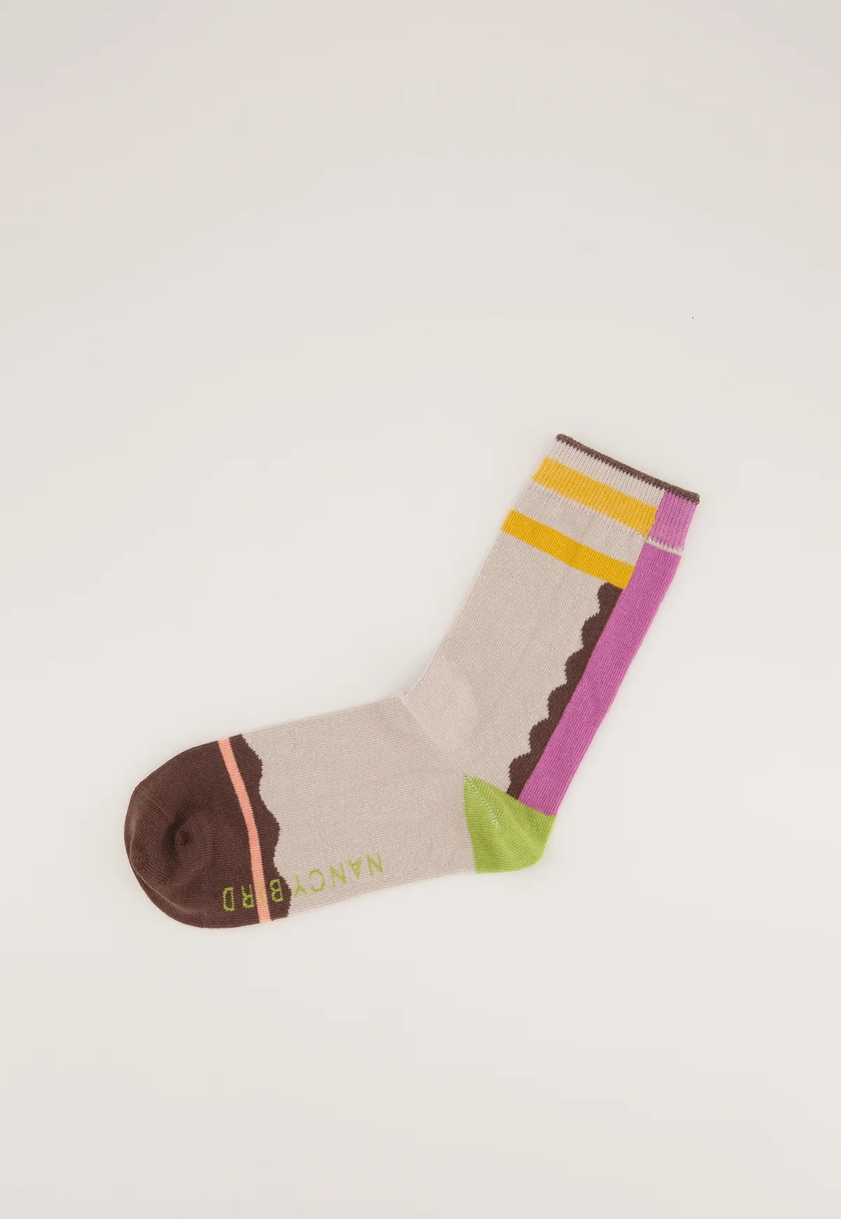 Nancybird Socks in Desert Shapes - the tartan fox