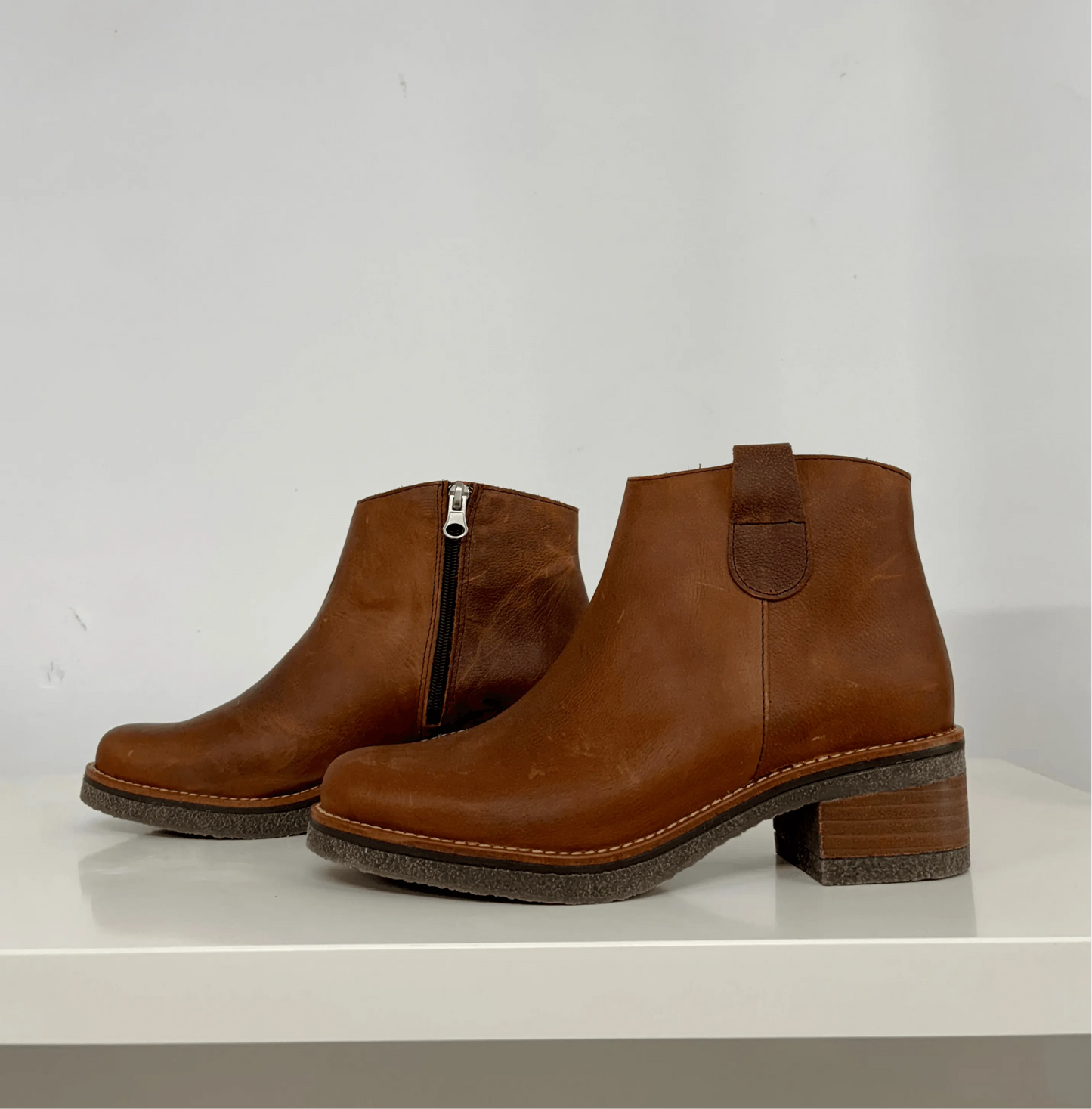 Neo Shoes Elenora Boot in Cuero - the tartan fox