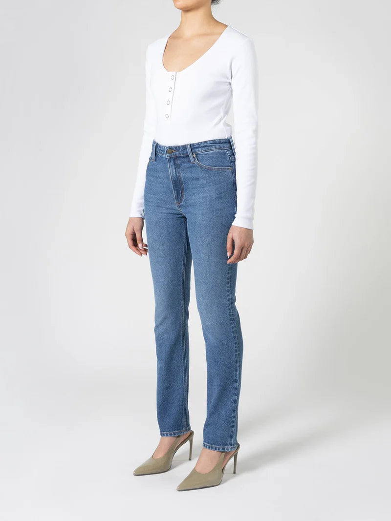 Nobody Denim Emily Jean in Easy Blue - the tartan fox