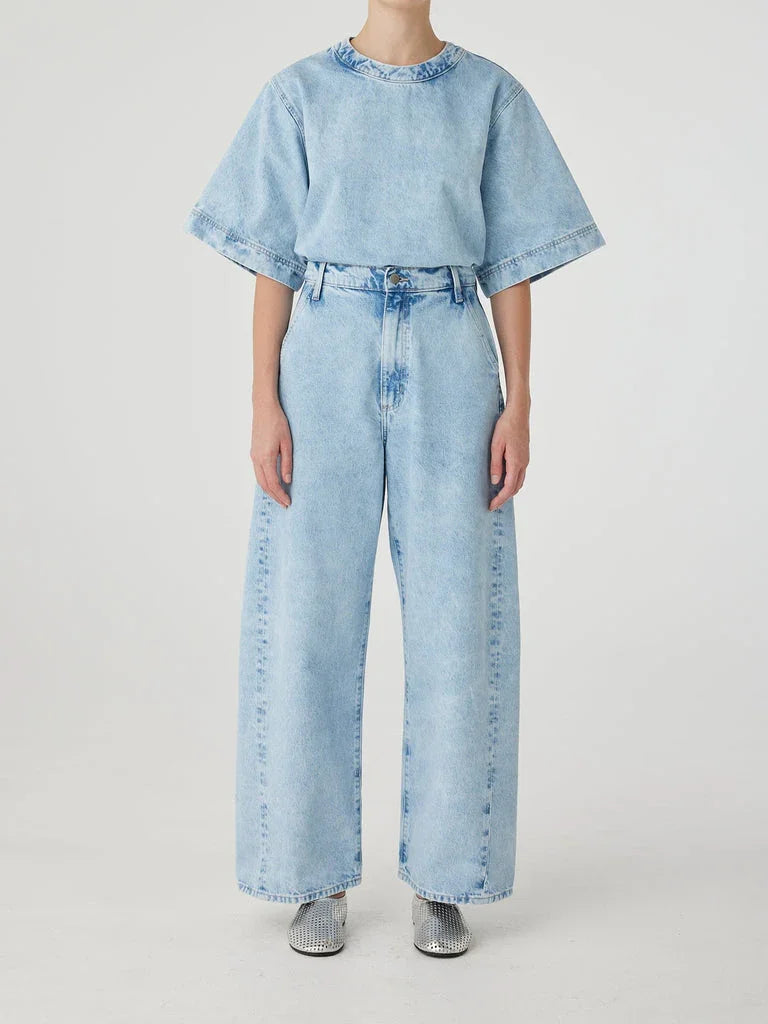 Nobody Denim Luna Jean in Cloud Wash - the tartan fox