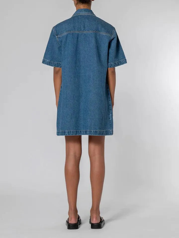Nobody Denim Priya Dress Champion - the tartan fox