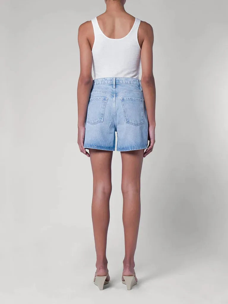 Nobody Denim Stevie Short in Indigo Dreams - the tartan fox