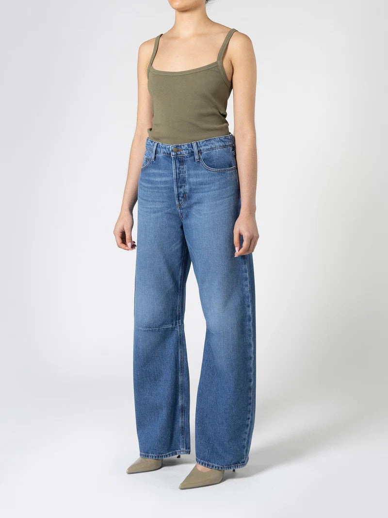 Nobody Denim Vera Jean in Americana - the tartan fox