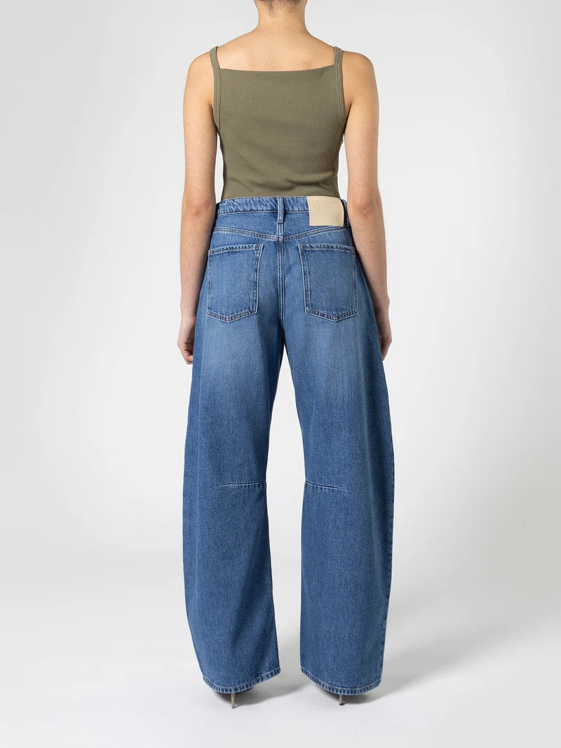 Nobody Denim Vera Jean in Americana - the tartan fox