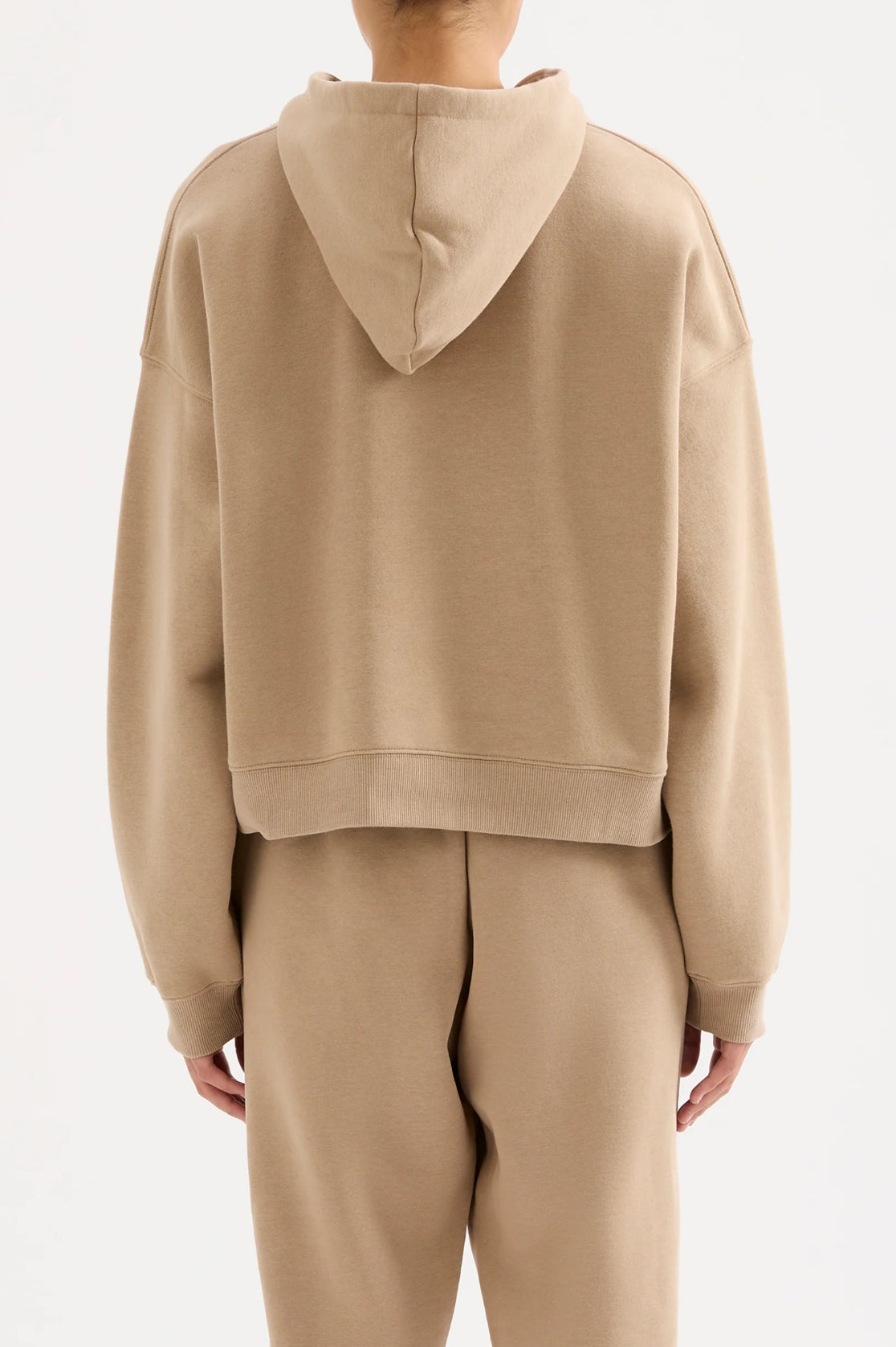 Nude Lucy Carter Classic Hoodie in Mocha - the tartan fox