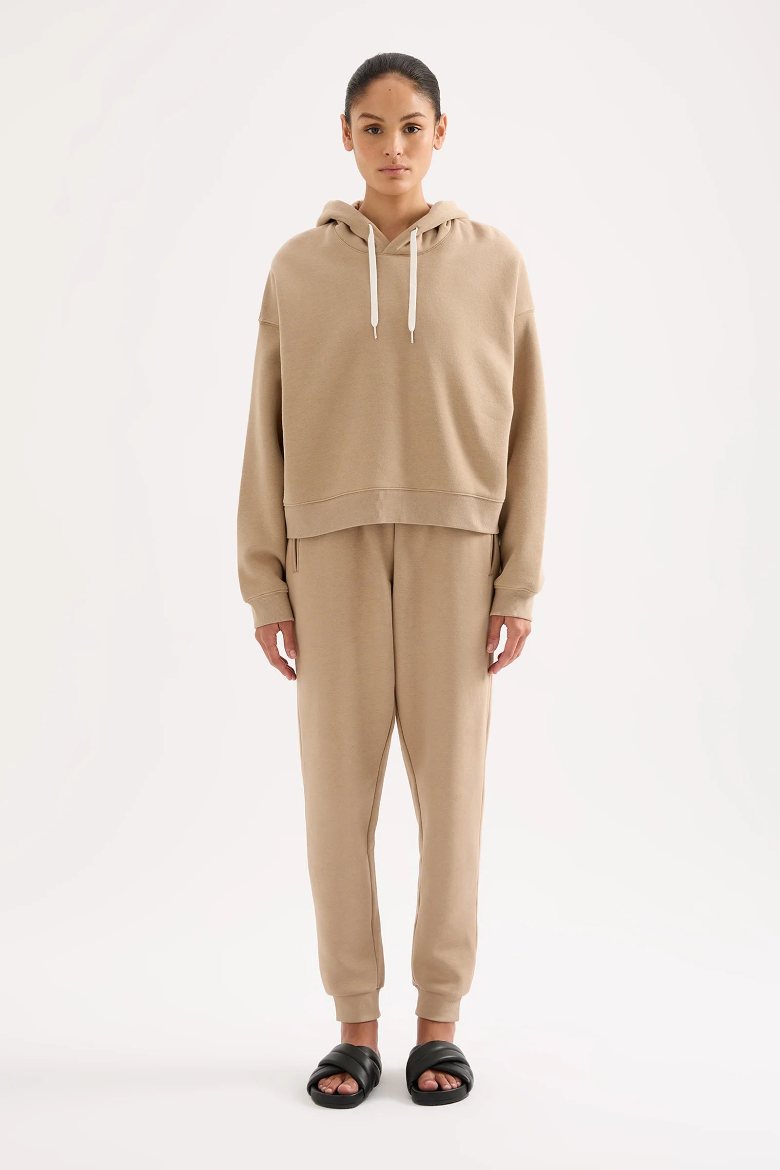 Nude Lucy Carter Classic Trackpant in Mocha - the tartan fox
