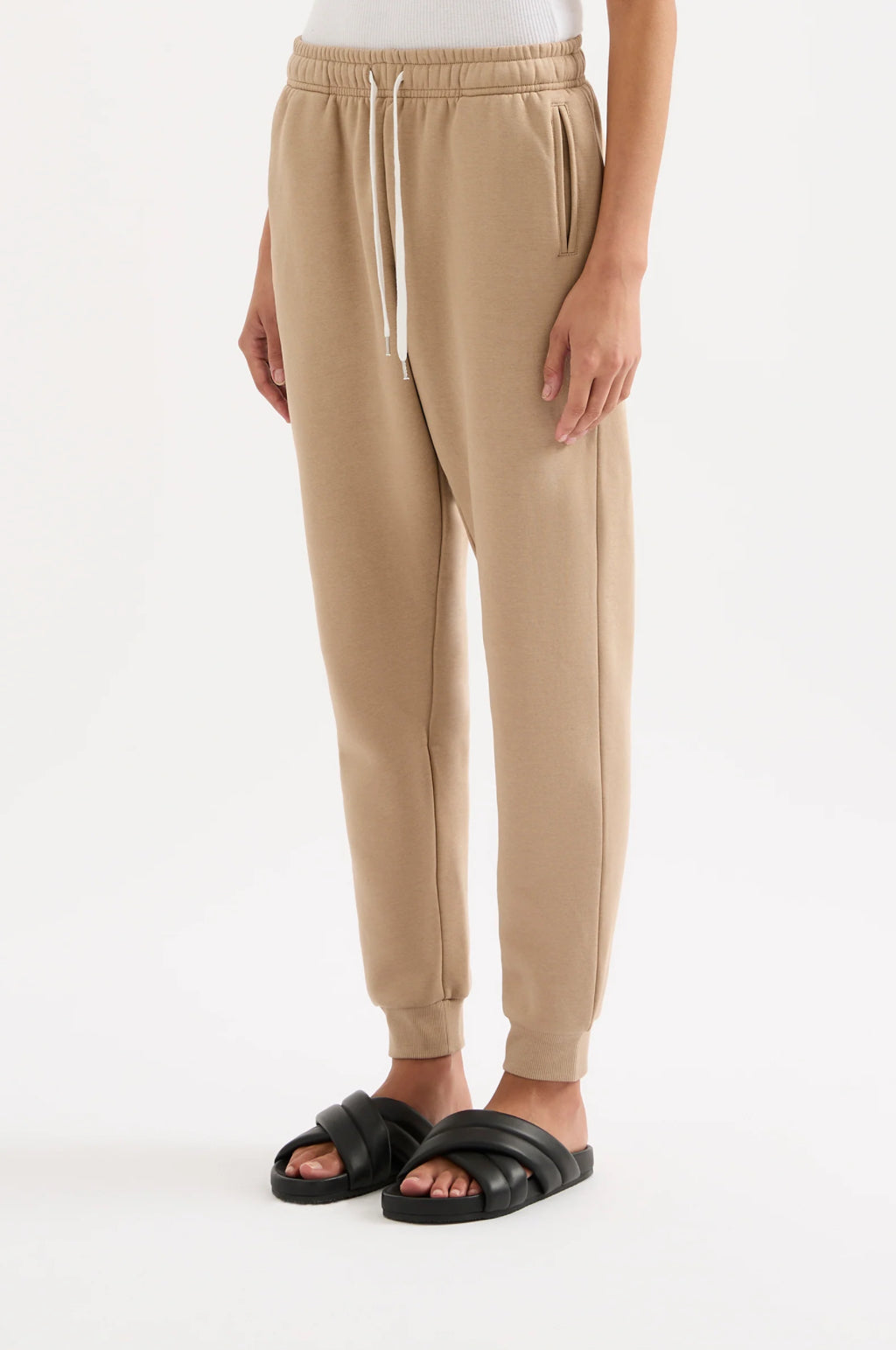 Nude Lucy Carter Classic Trackpant in Mocha - the tartan fox