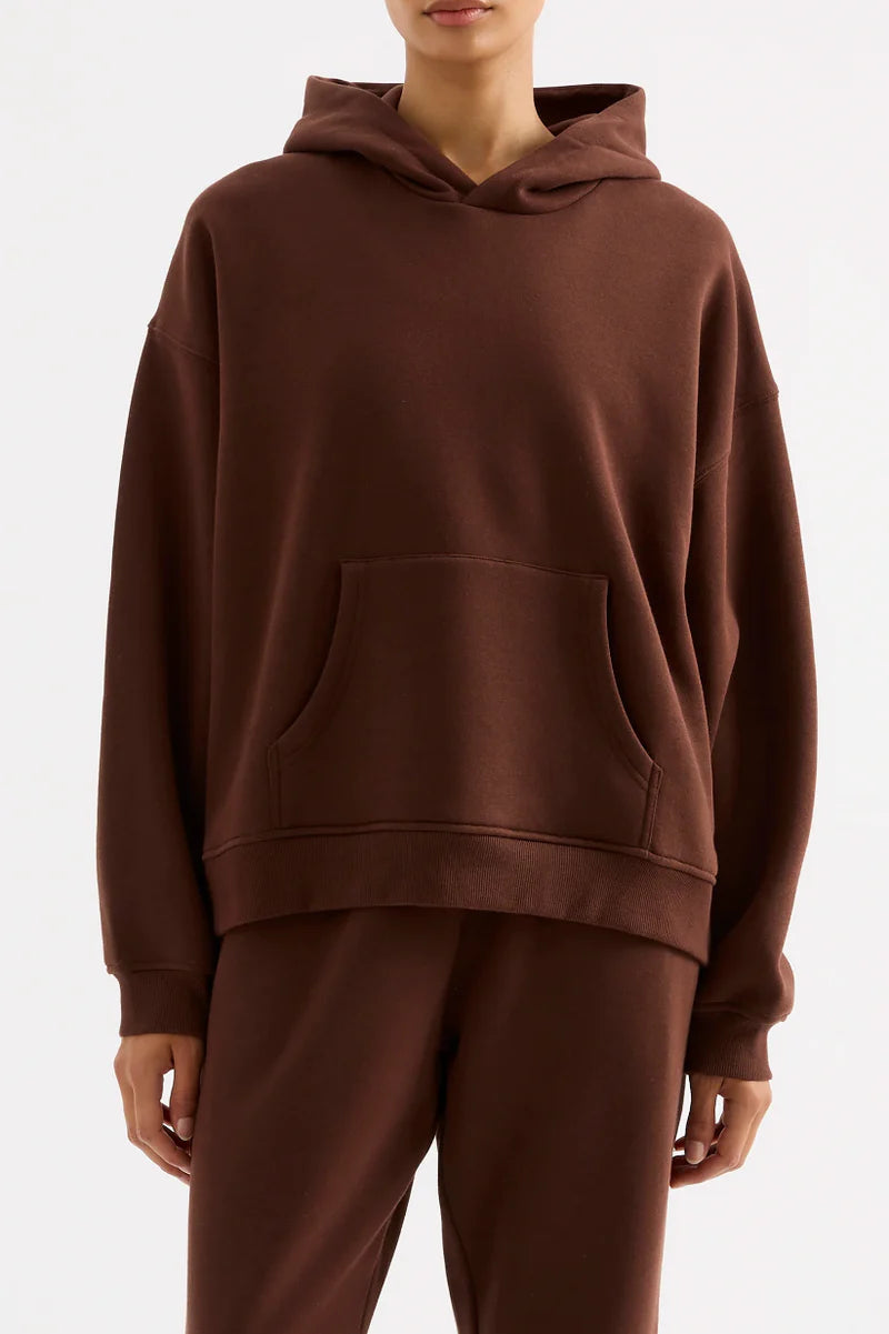 Nude Lucy Carter Curated Hoodie in Raisin - the tartan fox