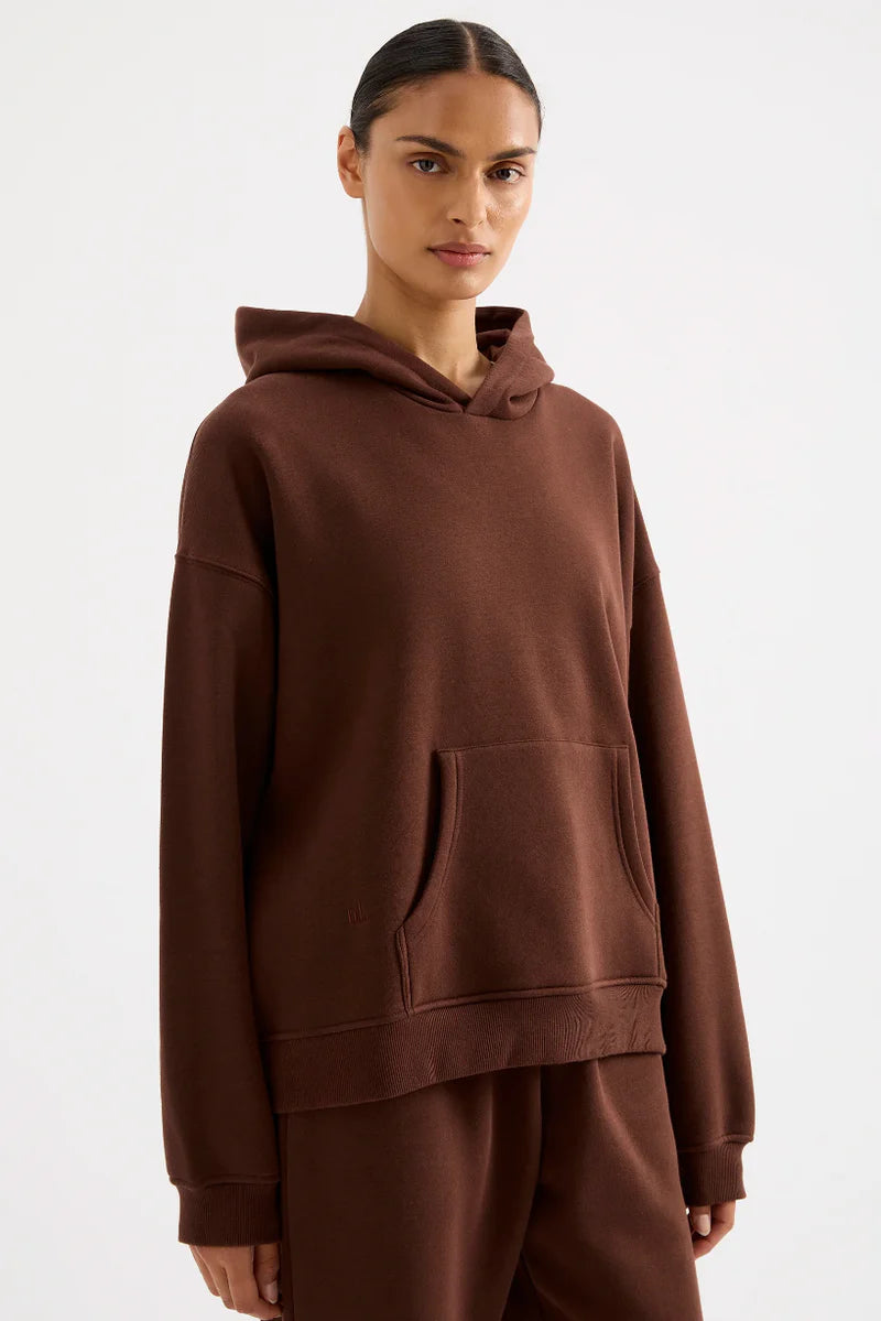 Nude Lucy Carter Curated Hoodie in Raisin - the tartan fox