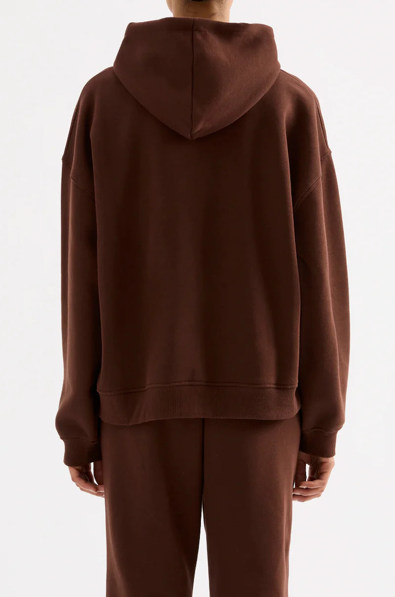 Nude Lucy Carter Curated Hoodie in Raisin - the tartan fox
