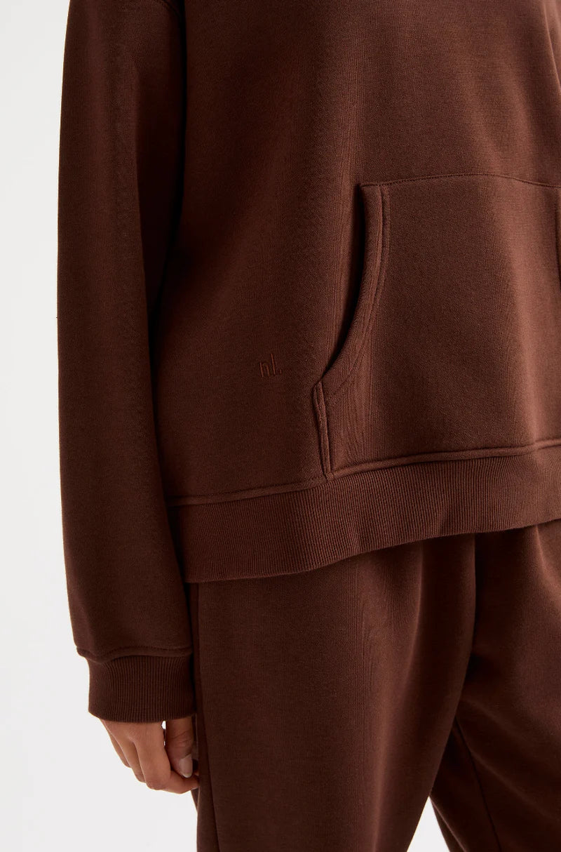 Nude Lucy Carter Curated Hoodie in Raisin - the tartan fox