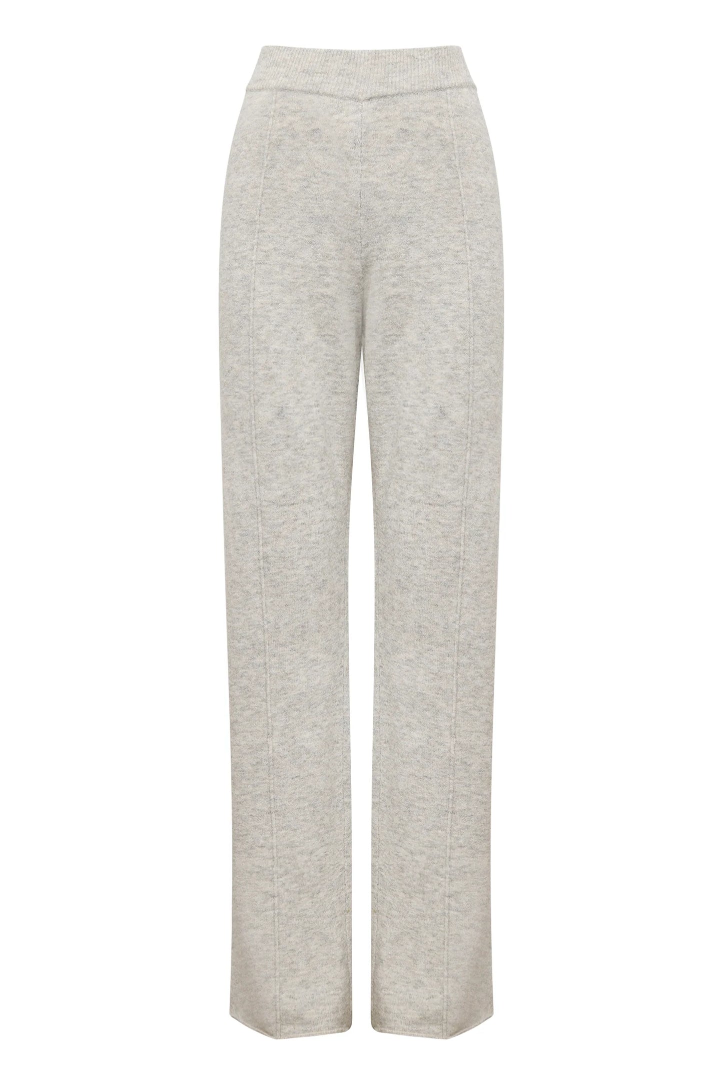 Nude Lucy Dallas Knit Pant in Grey Marle - the tartan fox
