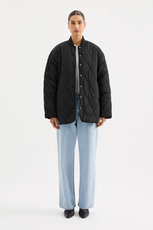 Nude Lucy Kyla Jacket in Black - the tartan fox