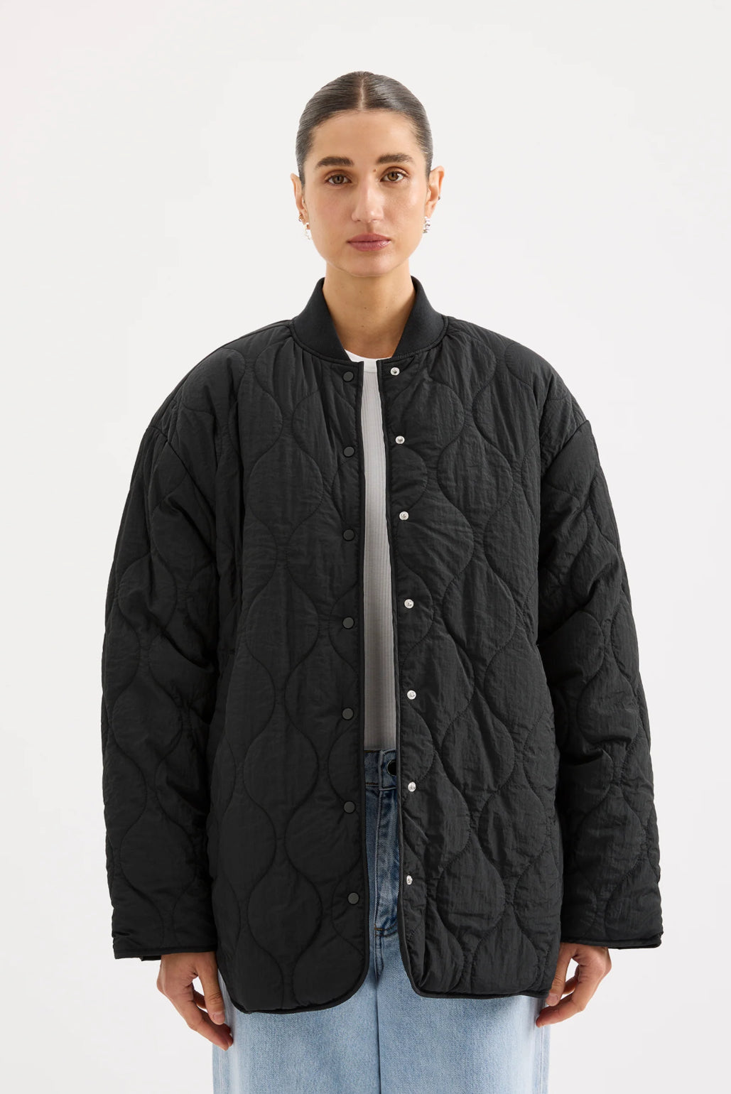 Nude Lucy Kyla Jacket in Black - the tartan fox