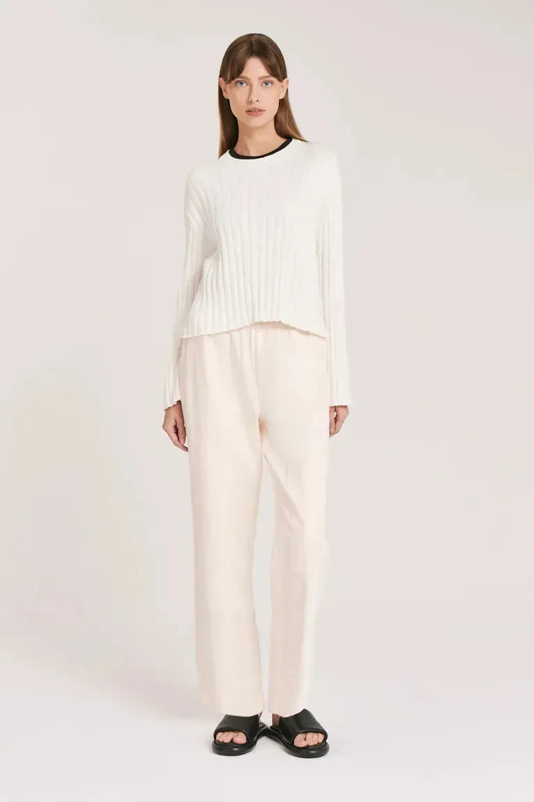 Nude Lucy Margo Utility Pant in Cloud - the tartan fox