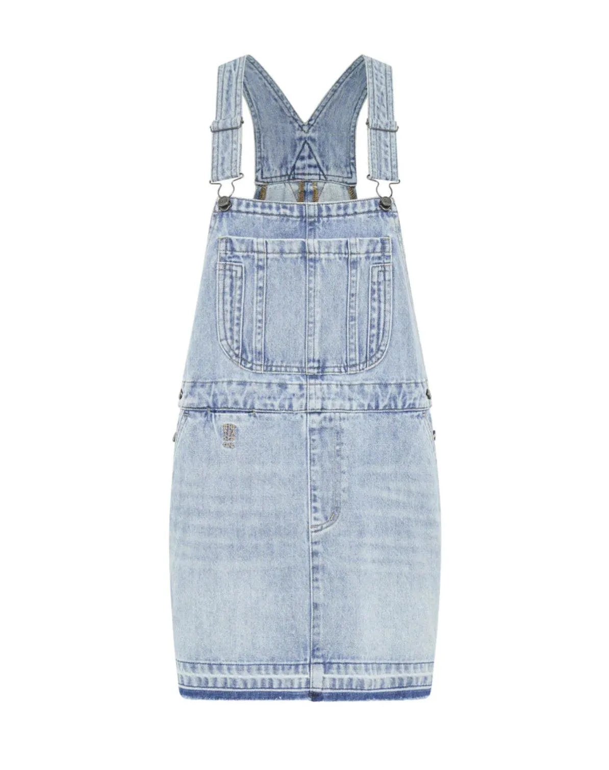 One Teaspoon Hendrixe Stanton ST Mini Denim Dress - the tartan fox