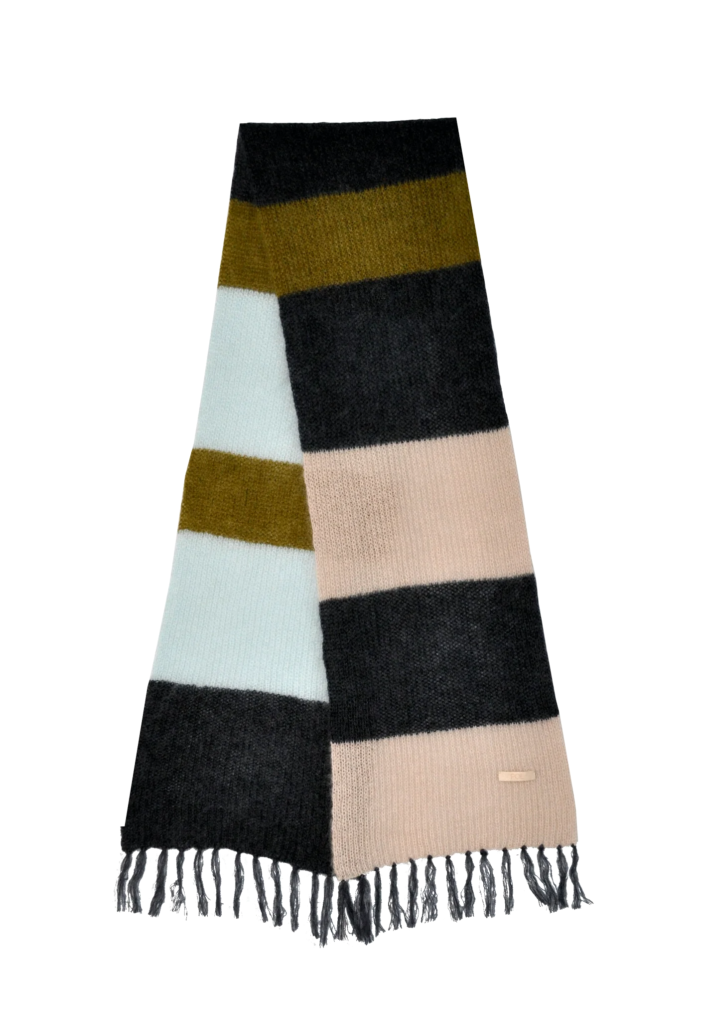POL Maia Scarf in Multi - the tartan fox