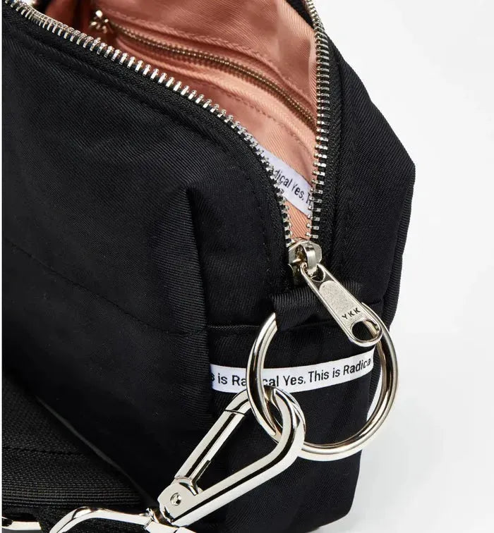 Radical Yes North Star Nylon Mini Clutch in Black - the tartan fox