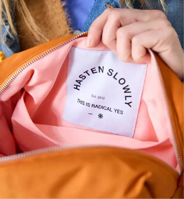 Radical Yes True North Nylon Clutch in Mango - the tartan fox