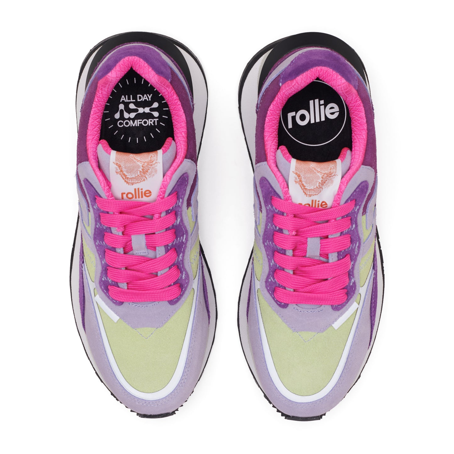 Rollie Kentu Sneakers in Electro Orchid - the tartan fox