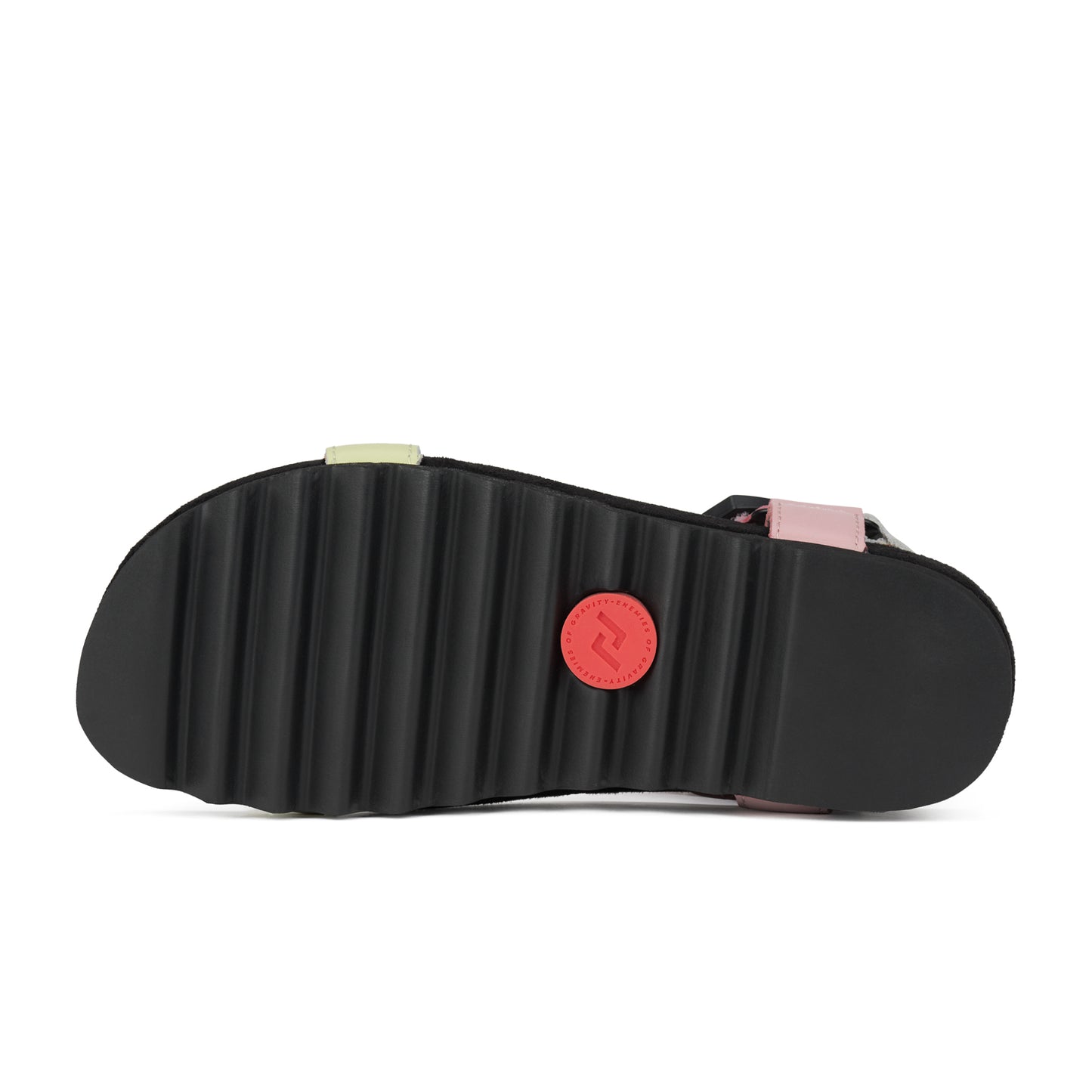 Rollie Sandal Tooth Wedge in Sorbet - the tartan fox