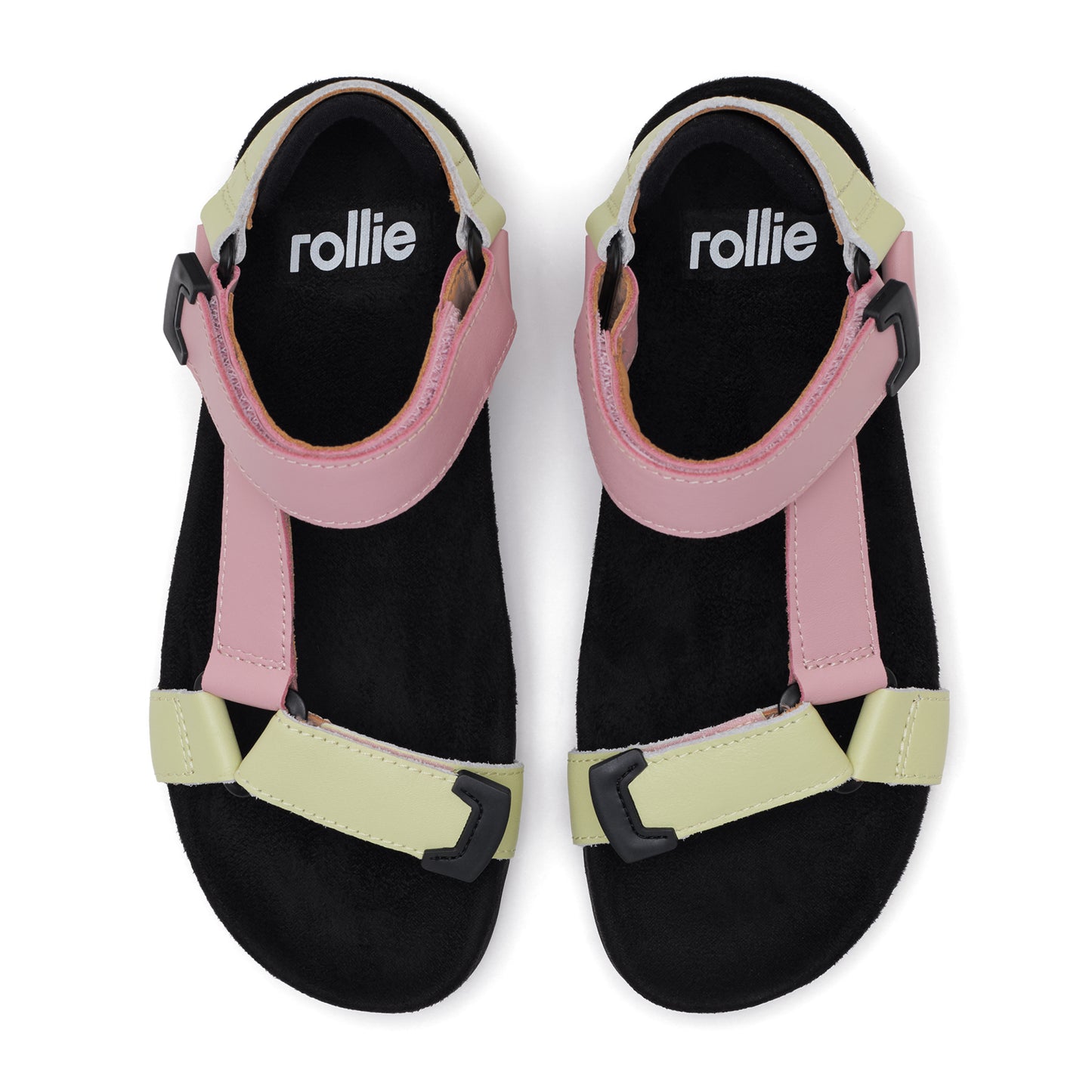 Rollie Sandal Tooth Wedge in Sorbet - the tartan fox