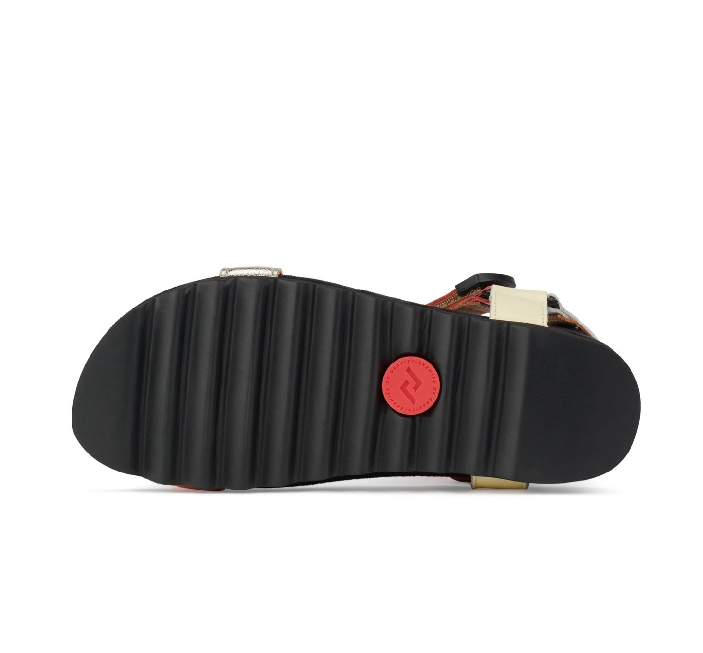 Rollie Sandal Tooth Wedge Multi Leopard