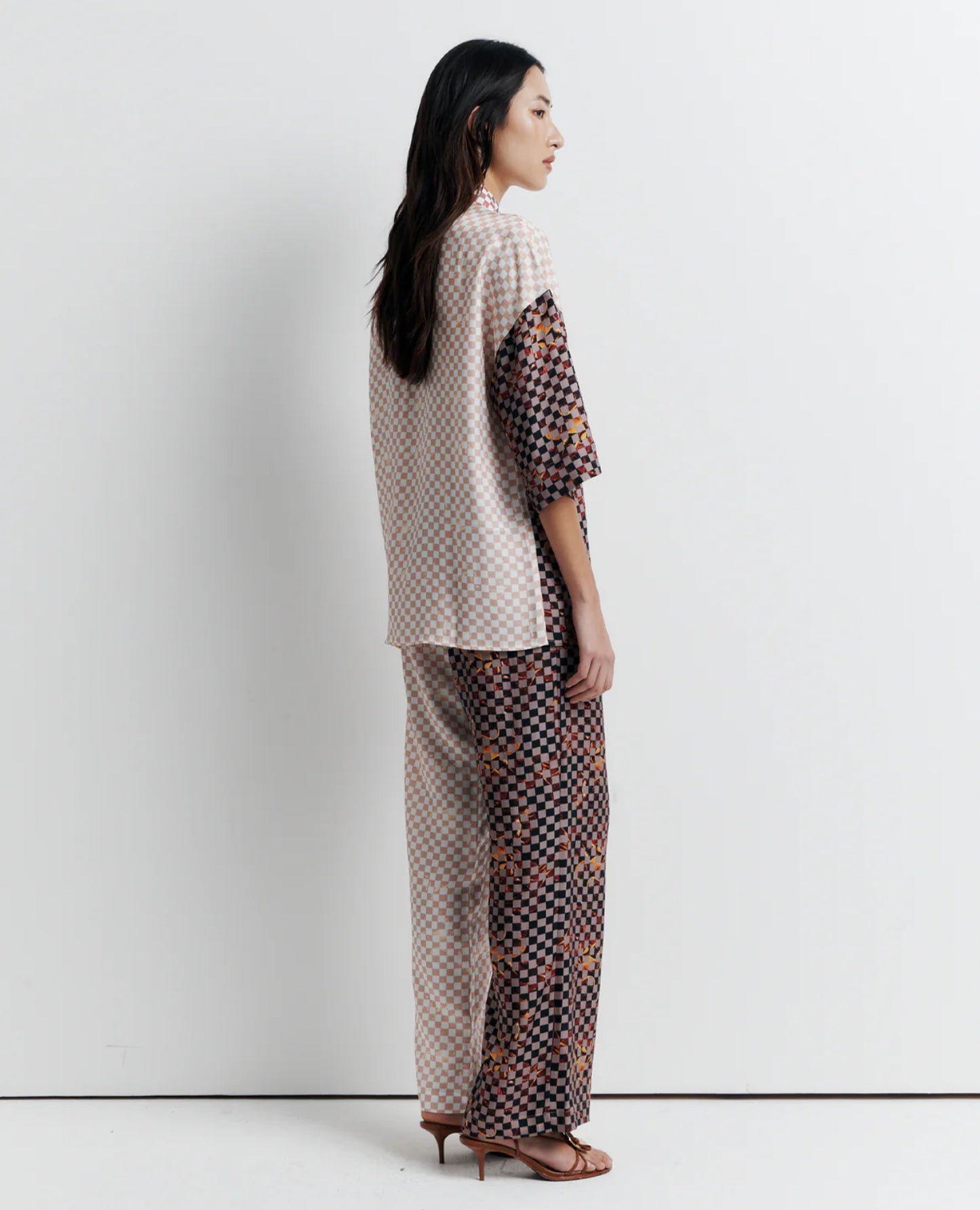 Romy June Shirt in Checkmate Dreams - the tartan fox