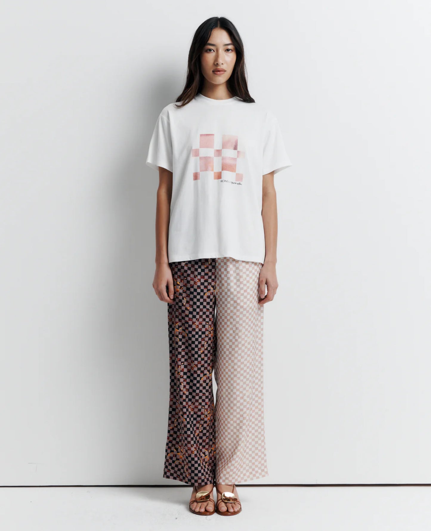 Romy X Phoebe Willis Tee - the tartan fox