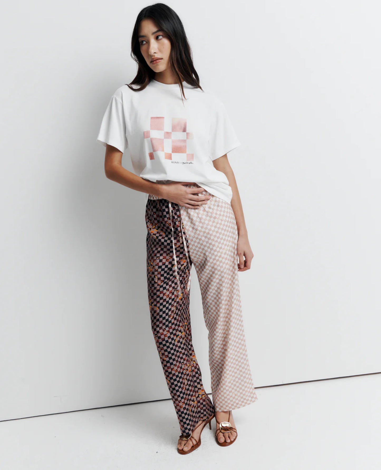 Romy X Phoebe Willis Tee - the tartan fox