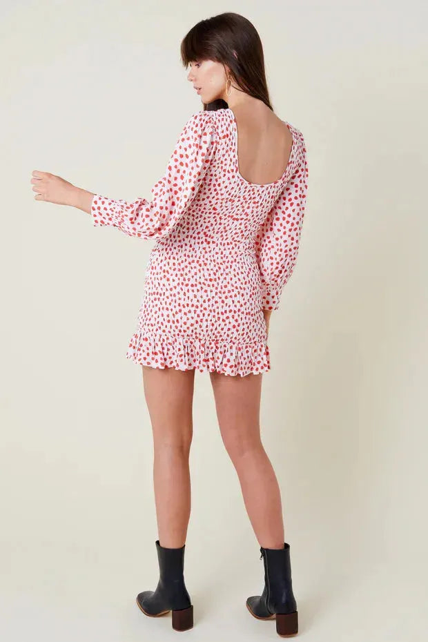 Rue Stiic Billie Mini Dress in Spot On - the tartan fox