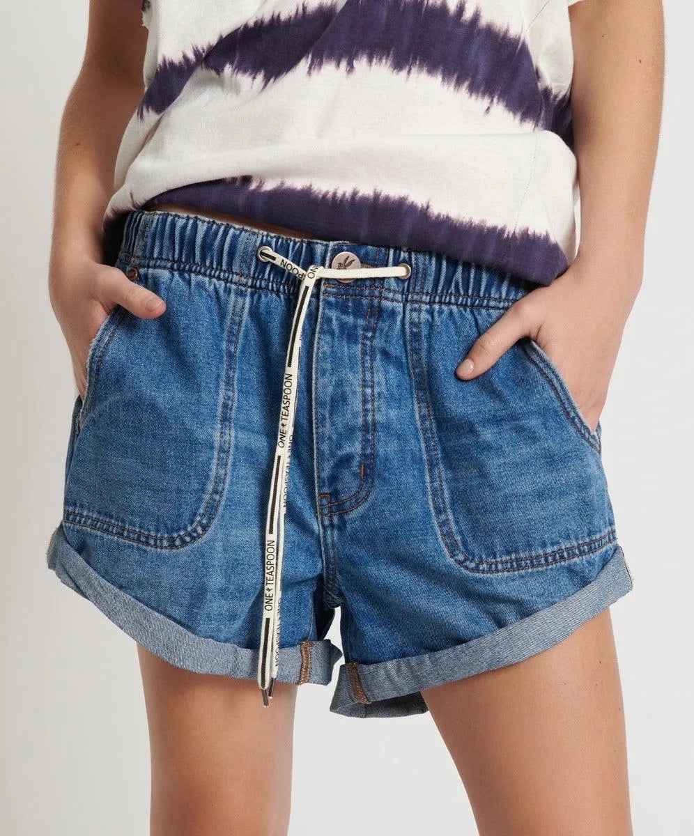 SHABBY BANDIT DRAWSTRING SHORT - the tartan fox