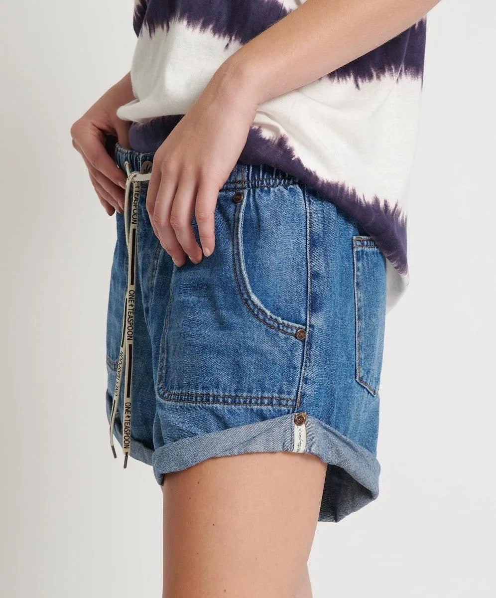 SHABBY BANDIT DRAWSTRING SHORT - the tartan fox