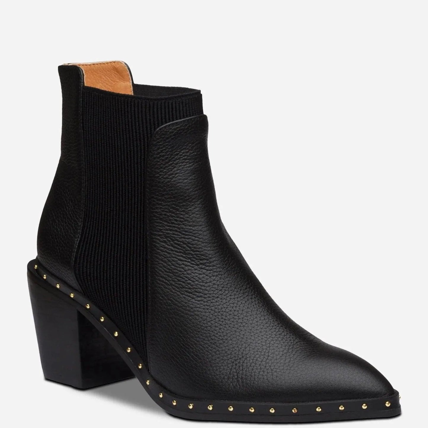 Sol Sana Georgie Boot in Black and Gold - the tartan fox