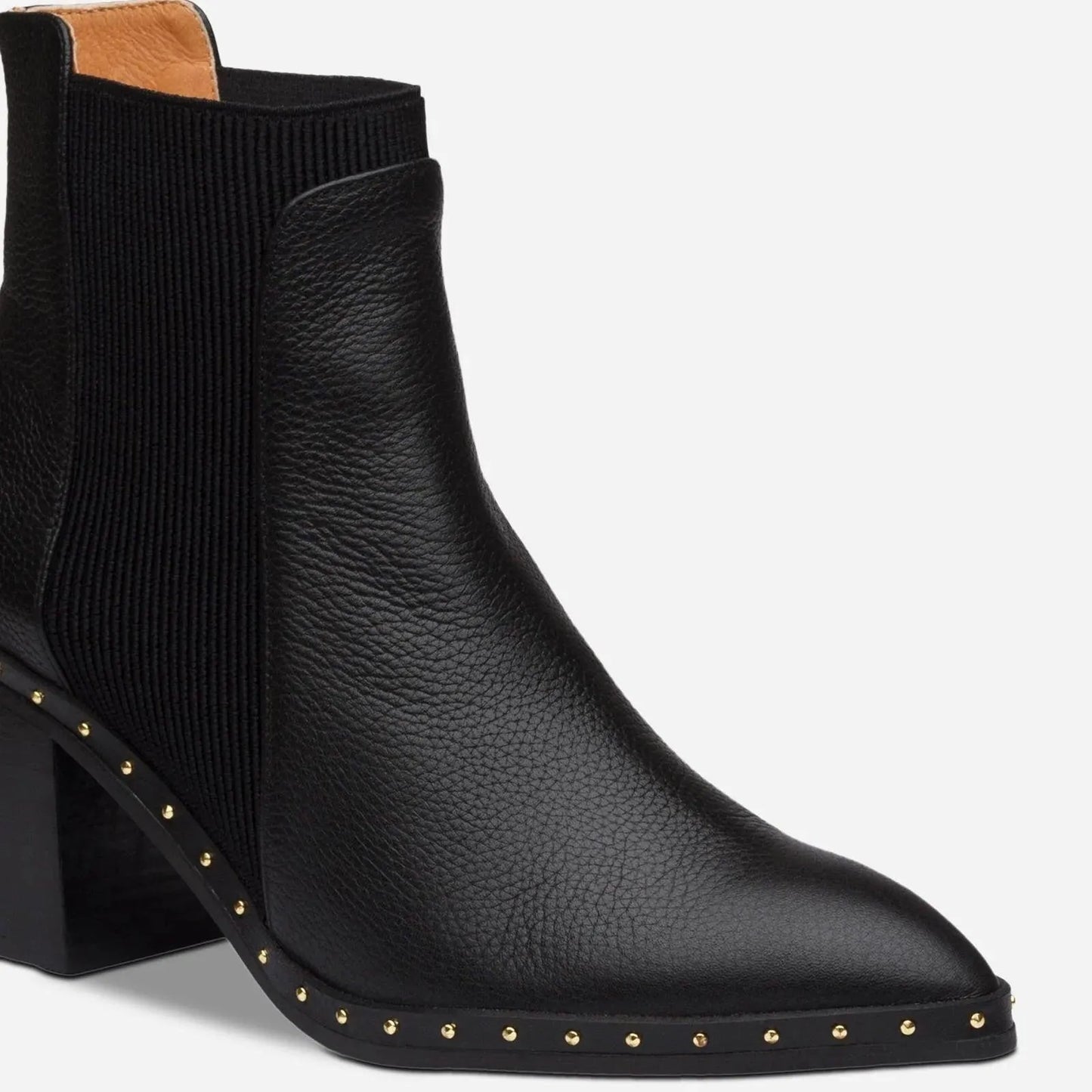 Sol Sana Georgie Boot in Black and Gold - the tartan fox
