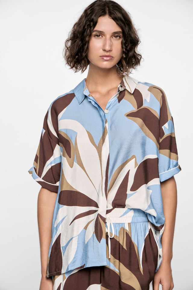Staple the Label Maeve Resort Shirt in Resort Floral - the tartan fox