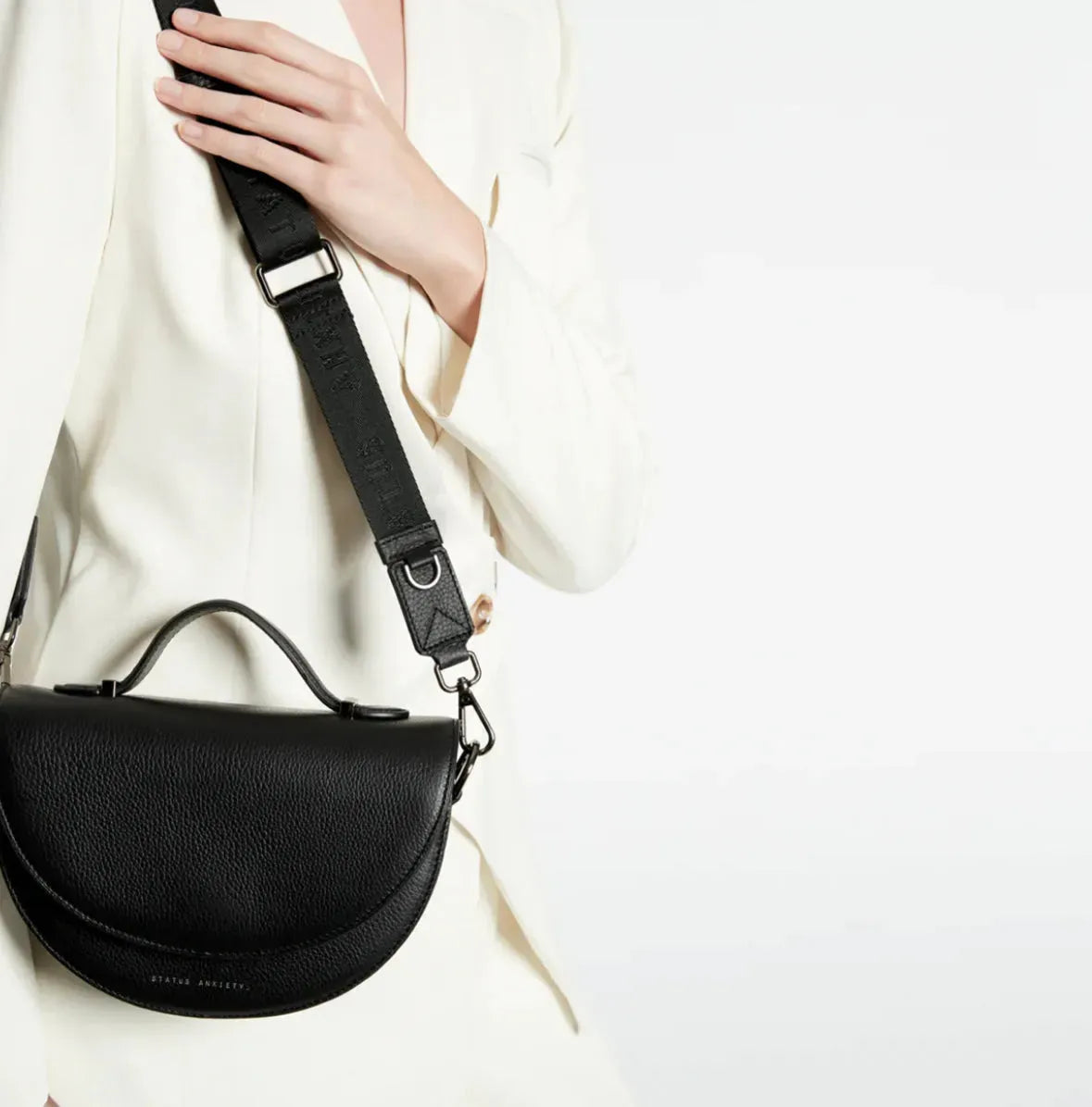 Status Anxiety All Nighter Bag with Web Strap - the tartan fox